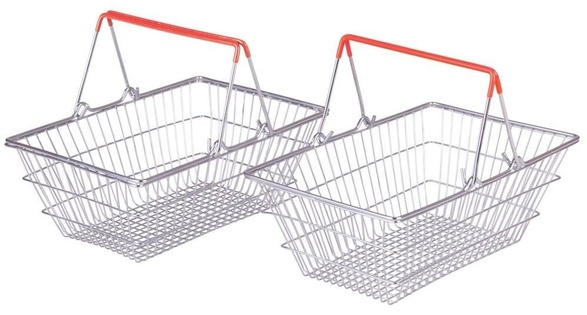 Bigjigs Toys Cestino della spesa 2 pz