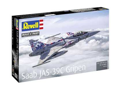 Plastic ModelKit aereo 03776 - Saab JAS-39C Gripen (1:72)