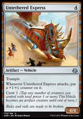 Untethered Express Aether Revolt Foil