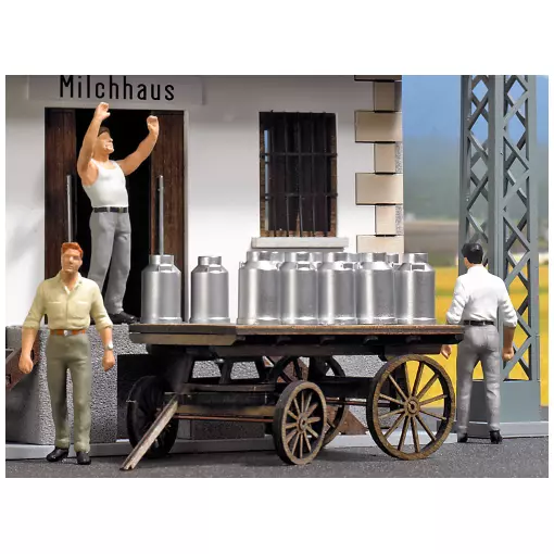 Carro in legno - Busch 10261 - 0 1/43