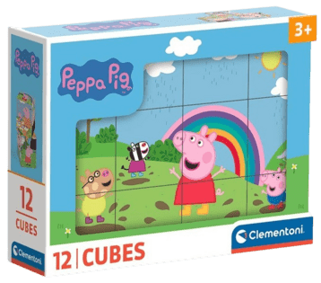 Cubi illustrati - Peppa Pig 12 cubi