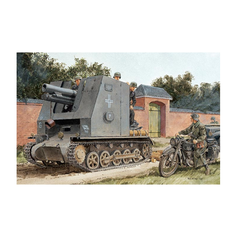 15cm s.IG.33 (Sf) auf Pz.Kpfw.I Ausf.B. DRAGON 6259