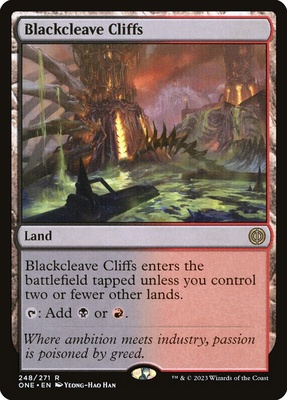 Blackcleave Cliffs Phyrexia: All Will Be One