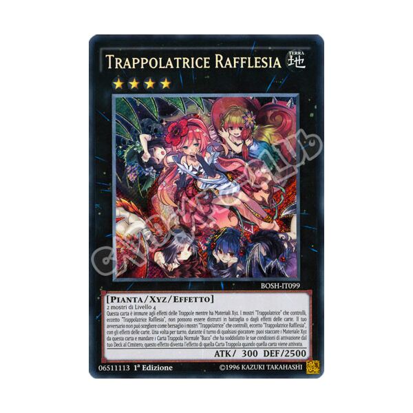 BOSH-IT099 Trappolatrice Rafflesia rara segreta 1a Edizione (IT) -NEAR MINT-