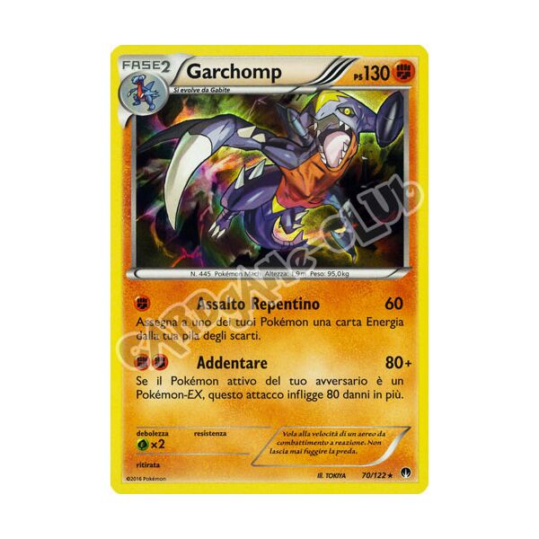 070 / 122 Garchomp rara foil (IT) -NEAR MINT-