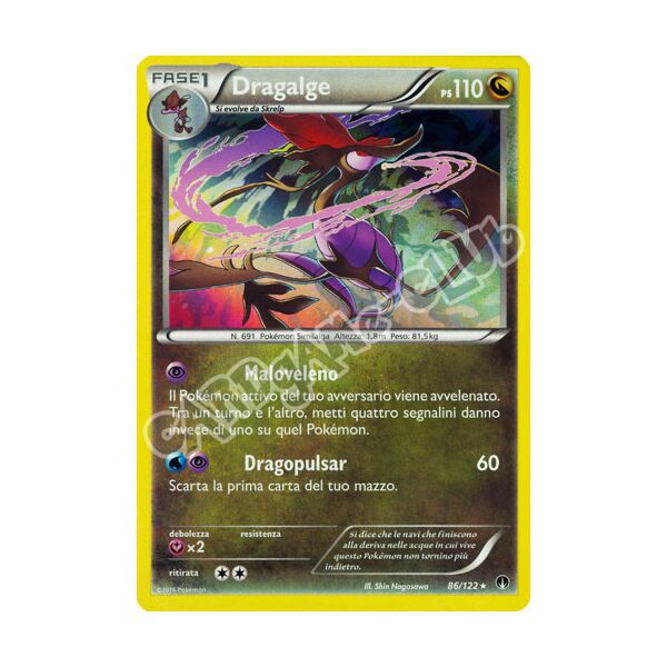 086 / 122 Dragalge rara foil (IT) -NEAR MINT-