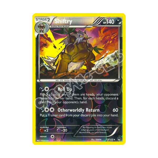 073 / 122 Shiftry rara foil reverse (EN) -NEAR MINT-