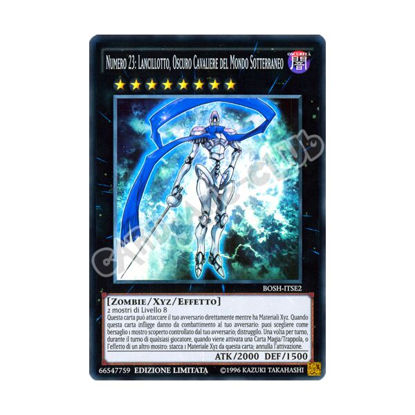 BOSH-ITSE2 Numero 23: Lancillotto, Oscuro Cavaliere del Mondo Sotterraneo super rara Edizione Limitata (IT) -NEAR MINT-