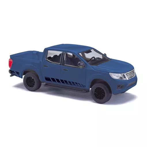 Nissan Navara N-Guard - Bleu - Busch 53710 - HO 1/877