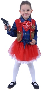Costume per bambini Cowgirl (S)