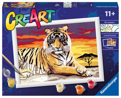 Ravensburger CreArt Maestosa tigre