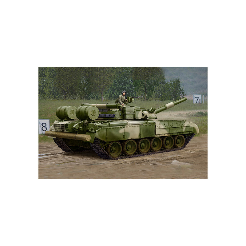 T-80UD MBT russo, prima versione. TRUMPETER 09581