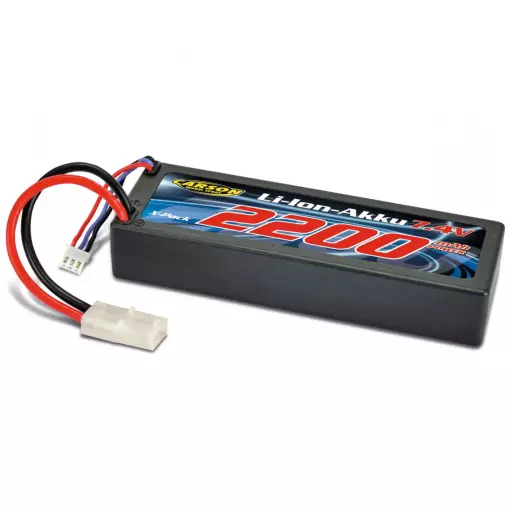 Batterie Li-ION Race HC TAM 7,4 V/2 200 mAh - Carson 500608152