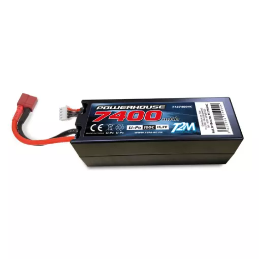 Accus 4S 15.2V 100C HV 7400mAh - T2M T1374004C - Tutte le informazioni