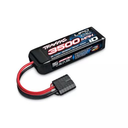 Batterie LiPo 2S 7.4V 3500mAh avec connecteur iD pour Mini Maxx - Traxxas 2825X