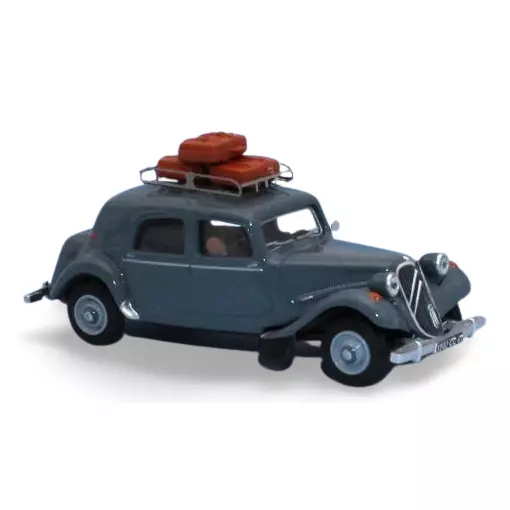 Citroën Traction 11B 1952 grigio erica - SAI 1813 - HO 1/87