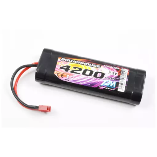 Accu Ni-MH 7.2 V 4200mAh Dean - T2M T1006420D