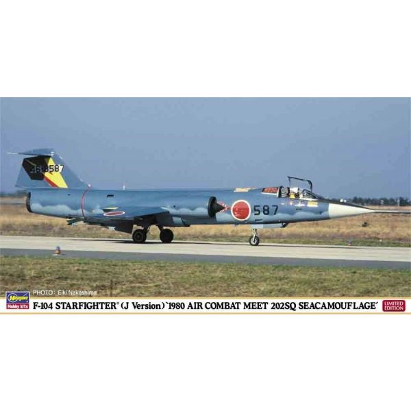 Hasegawa - 1/48 F-104 Starfighter J-v. 1980 Air Combat M 202sq (6/22) *has607508