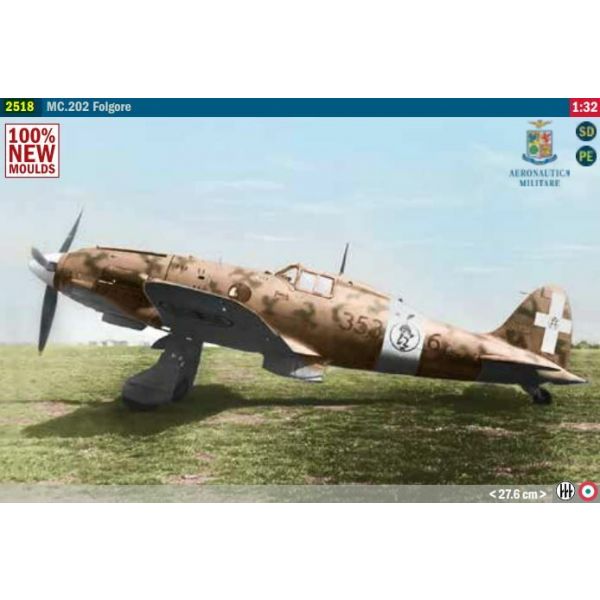 Italeri - 1/32 Mc.202 Folgore (?/22) *ita2518s