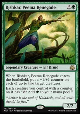 Rishkar, Peema Renegade Aether Revolt Foil