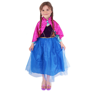 Costume per bambini principessa invernale Anička DELUXE (M) e-packaging