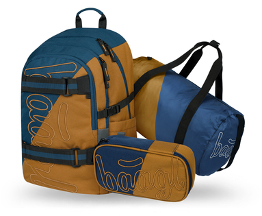 BAAGL SET 3 Skate Duo: zaino, astuccio, borsa sportiva