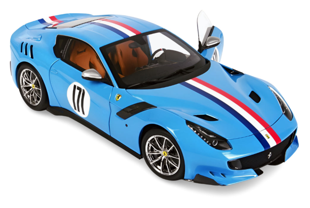 BBR Models Diecast Ferrari F-12 TDF Blu 1/18 BBR182108