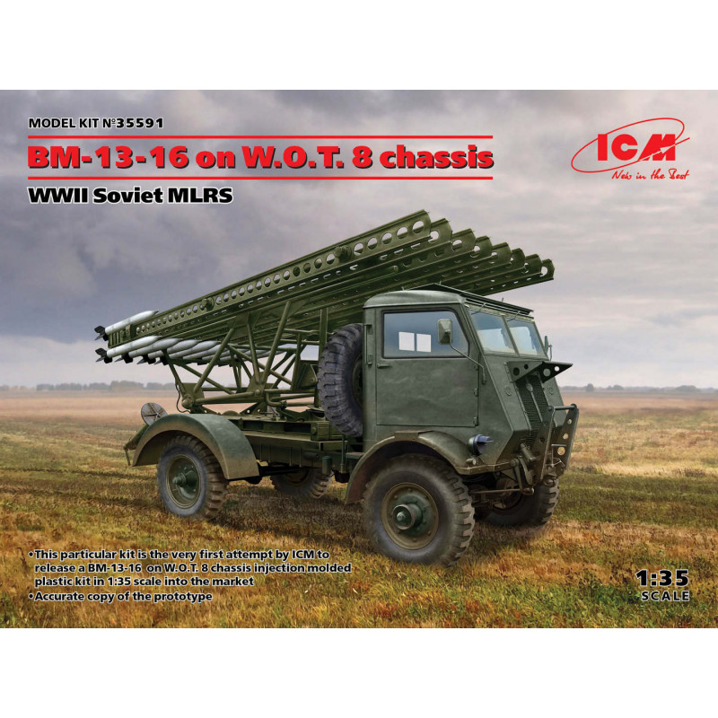 BM-13-16 su telaio W.O.T.8. ICM 35591