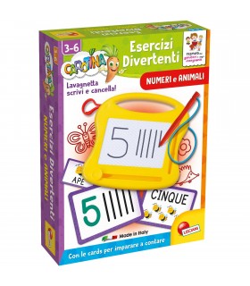 Carotina - Esercizi Divertenti: Numeri e Animali