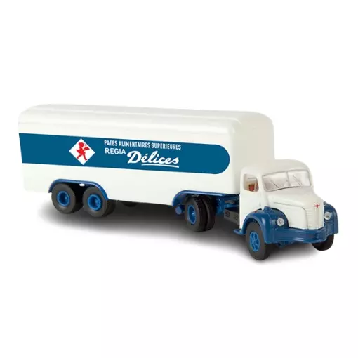 Semirimorchio con motrice Berliet TLR 8, pasta Délices - Sai 2549 - HO 1/87