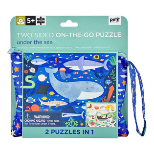 Petit Collage Puzzle fronte-retro sotto il mare