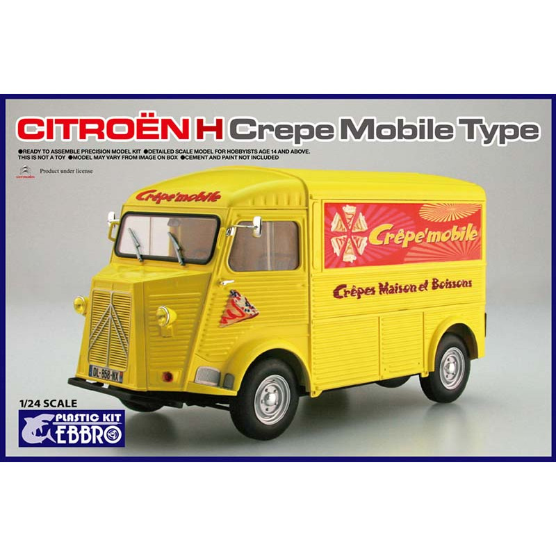 Citroën modello H crêperie mobile. EBBRO 25010