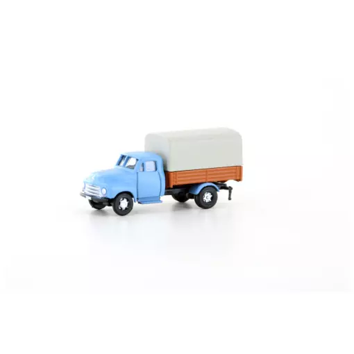 Camion - LEMKE 3232 - Opel Blitz - Scala N 1/160 - EP II / III - Blu