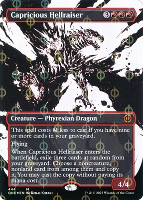 Capricious Hellraiser Phyrexia: All Will Be One Foil