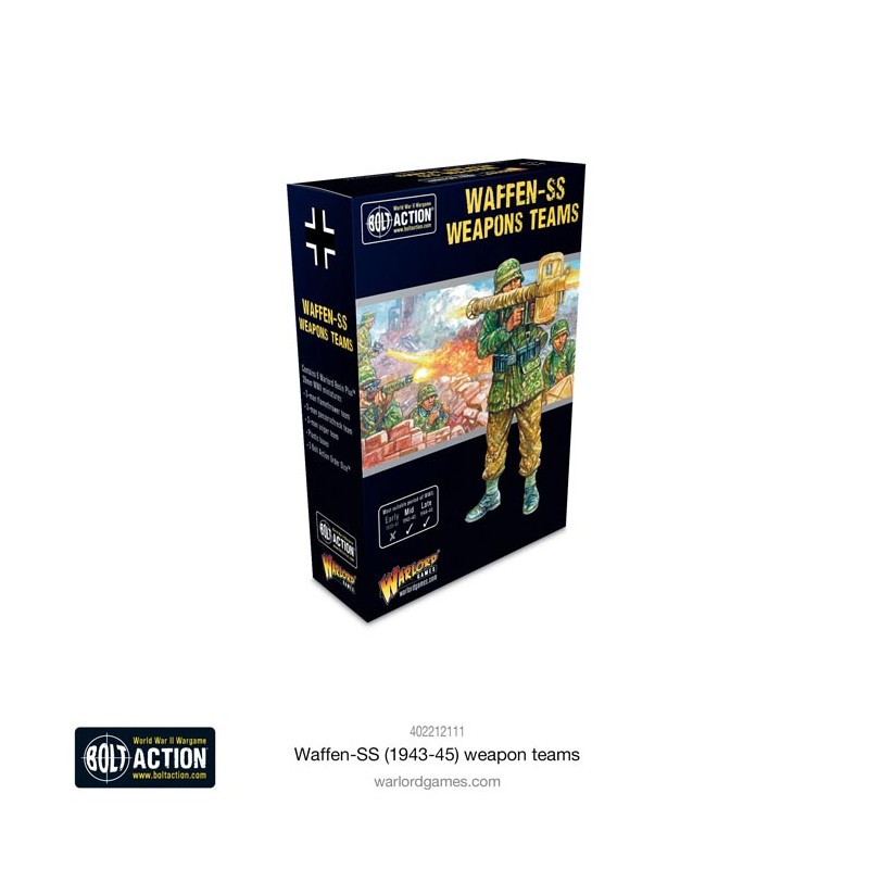 Squadre di armi SS. WARLORD GAMES 402212111