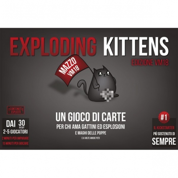 Exploding Kittens - V.M. 18