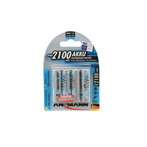 1,2V/2100mAh Mignon/AA accu Set (4) - Carson 500609042