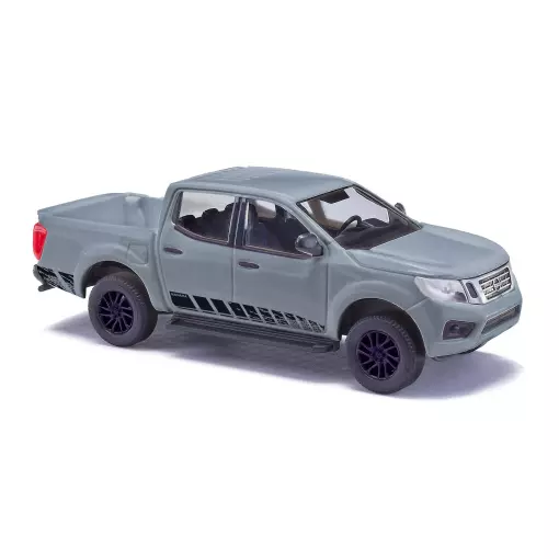 Nissan Navara N-Guard - Gris - BUSCH 53711 - HO : 1/87/97