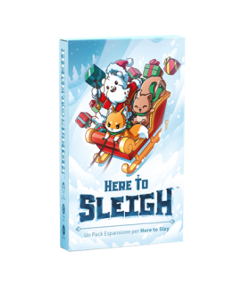 Here to Sleigh Espansione Festiva per Here to Slay - Nuove Carte, Obiettivi e Divertimento per le Feste! 2-4 Giocatori, Italiano