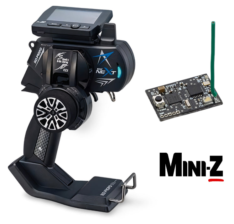 Ko Propo Radio EX-Next Nero + Ricevitore Mini-Z Evo 10744