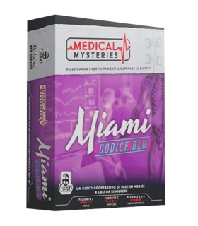 Medical Mysteries - Miami: Diventa Dottore e Salva Vite! Gioco Cooperativo di Deduzione per 1-4 Giocatori, 45 Minuti di Avven