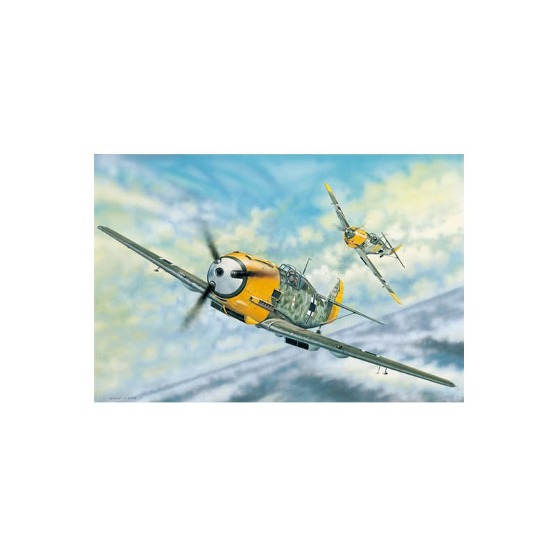 Messerschmitt Bf109E-3. TRUMPETER 02288