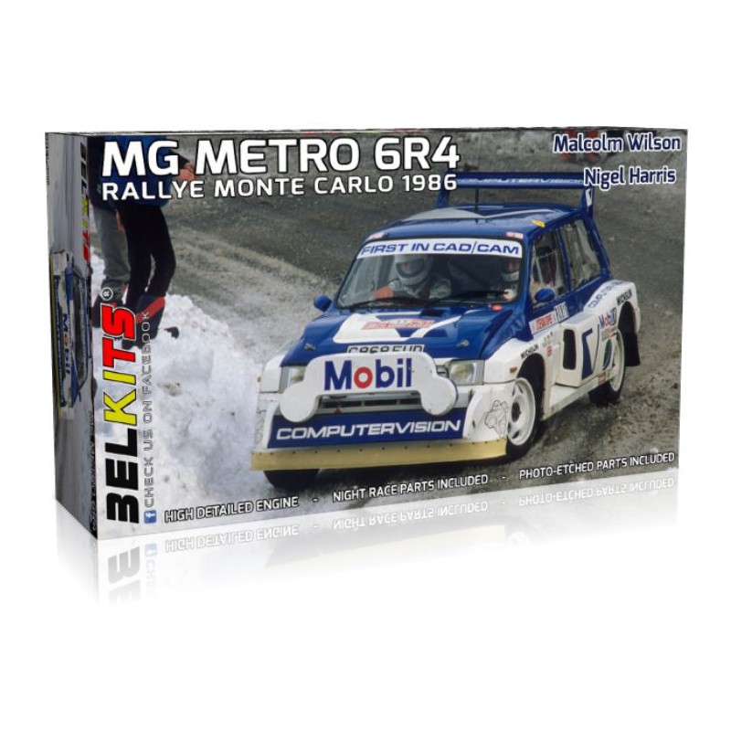 MG Metro 6R4, Rally di Monte Carlo (1986). BELKITS BEL015