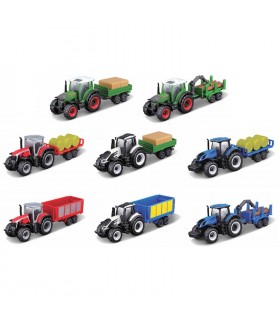 MINI TRATTORI CON RIMORCHIO 3''