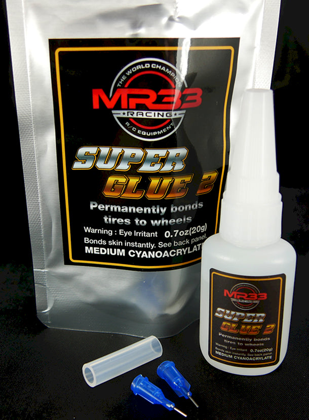 MR33 Colla Cyano V2 20gr + 2 aghi per pneumatici MR33-SGR2