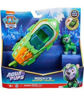 Paw Patrol - Aqua Pups: Veicolo Tematizzato: Rocky