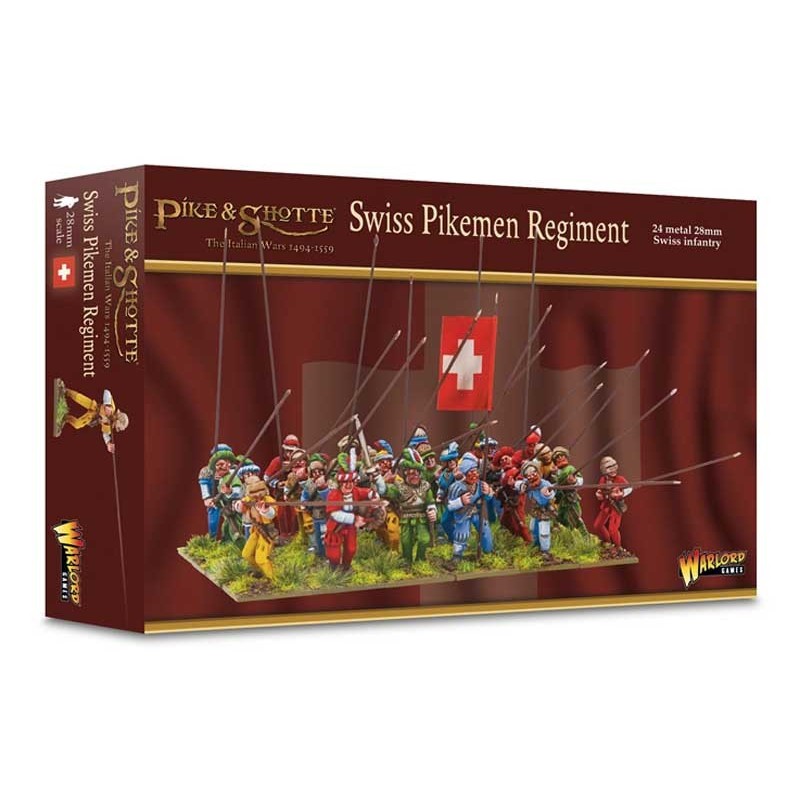Pike & Shotte Epic Battles - Reggimento Picchieri Svizzeri. WARLORD GAMES 202206001