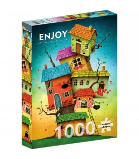 Puzzle 1000 pezzi Fairy Tale Houses