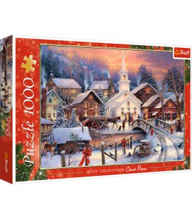 Puzzle da 1000 Pezzi - Bianco Natale