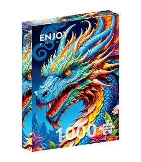 Puzzle da 1000 Pezzi - Blue Dragon